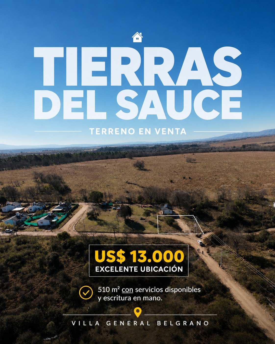 Terreno – Tierras del Sauce — Villa General Belgrano
